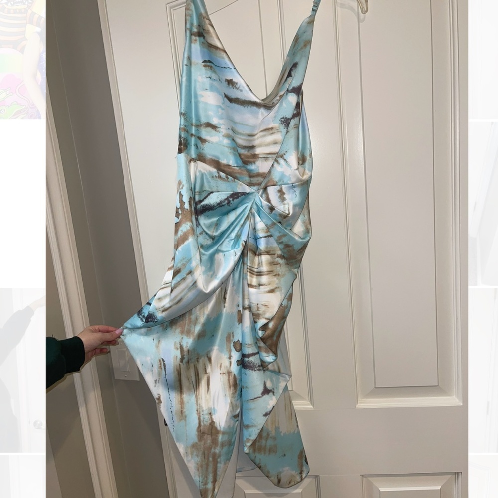 BLITHE Tie Dye Gathered Dress